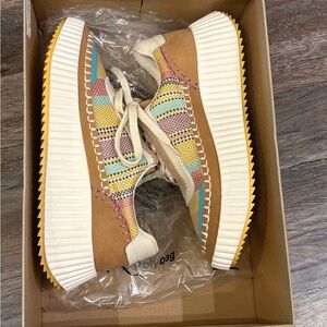 Dolce Vita Multicolor Woven Sneakers